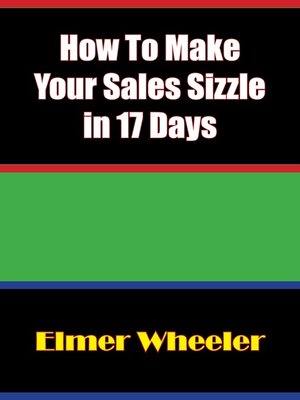 cover image of How to Make Your Sales Sizzle in 17 Days